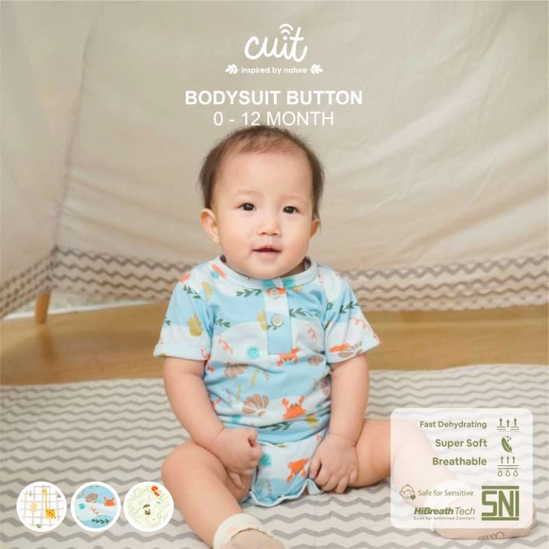 Product image CHARACTER - Bodysuit Button M Crab